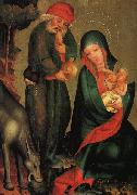MASTER Bertram Rest on the Flight to Egypt, panel from Grabow Altarpiece g oil painting